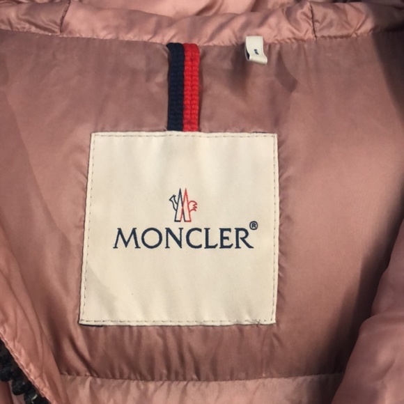 Moncler Serin Pink Quilted Down Jacket - Picture 10 of 14